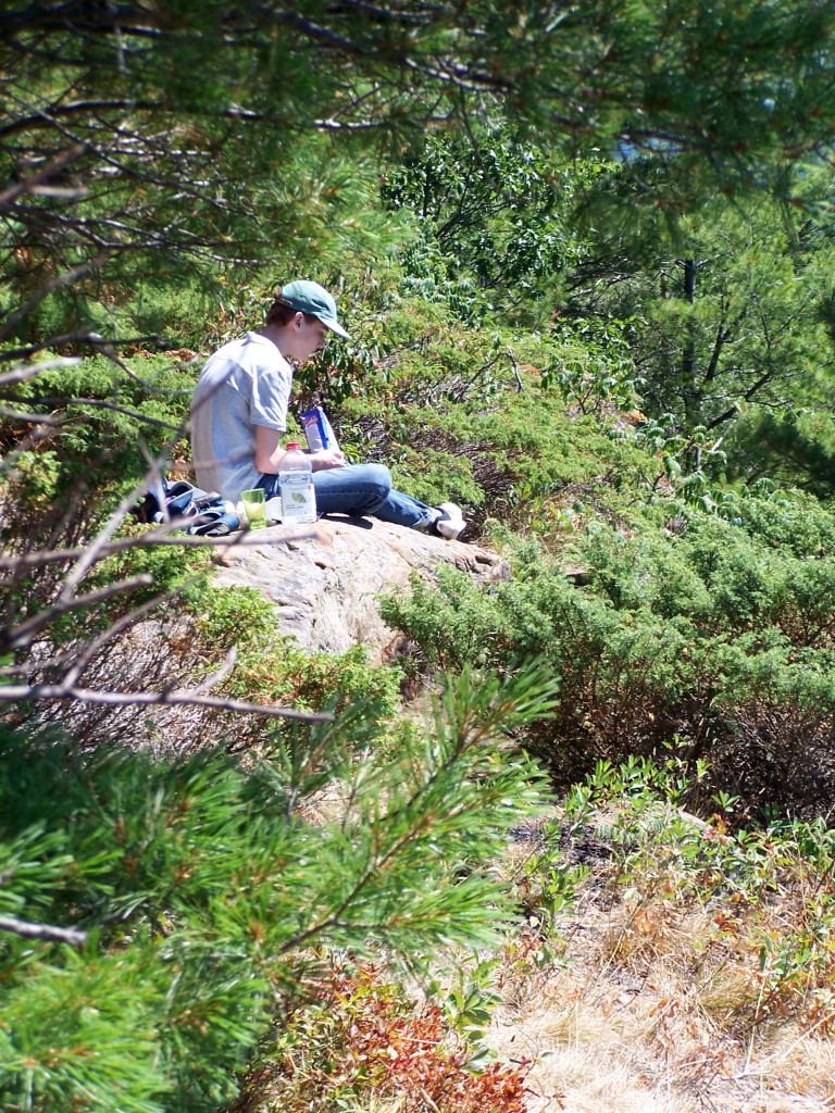 Lunch on the mountain